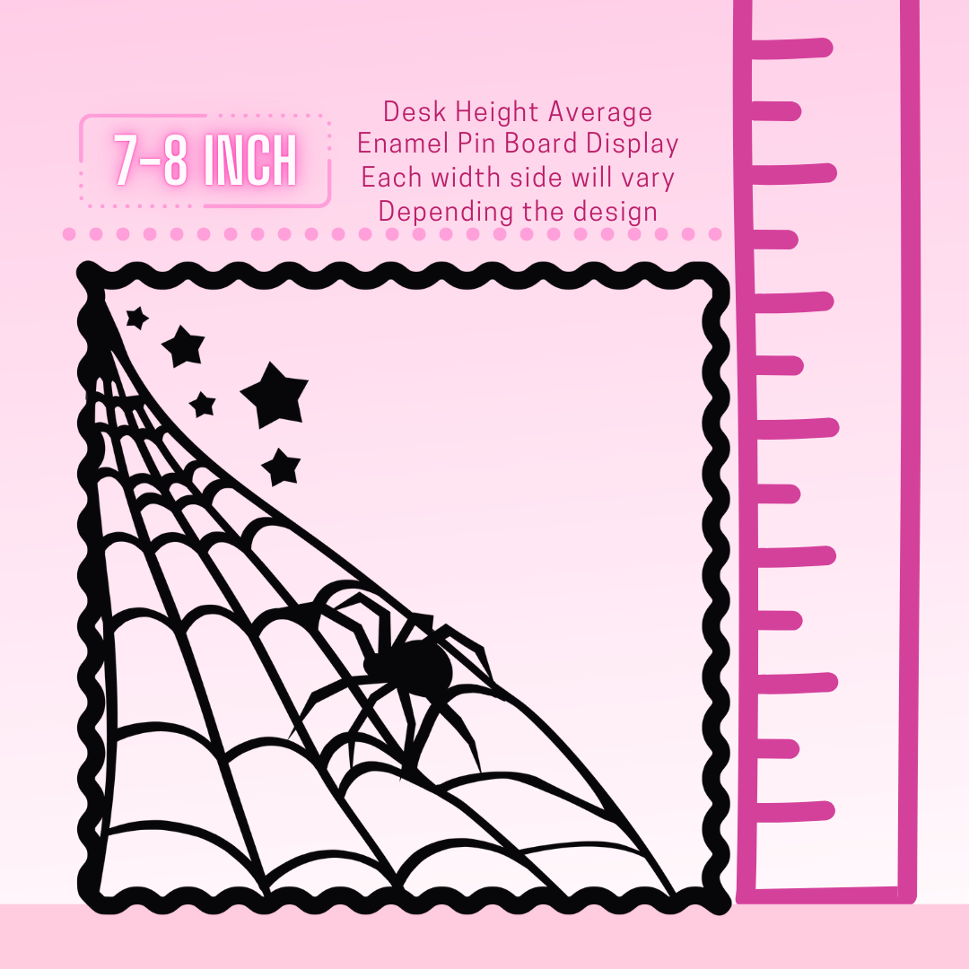 Kiki's Sky- Enamel Pin Display Boards- Desk Size- 2 Colors