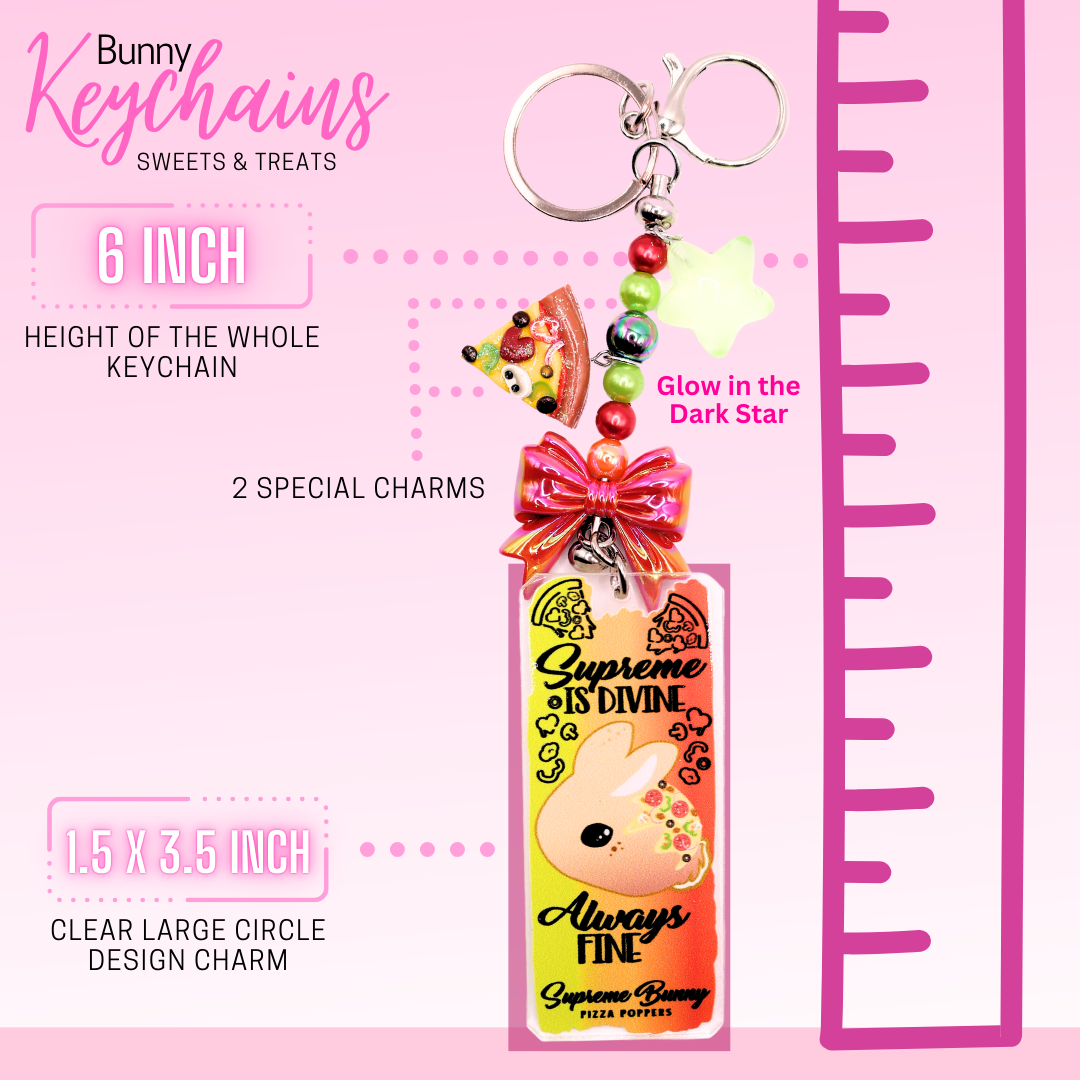 Handmade Large Keychain