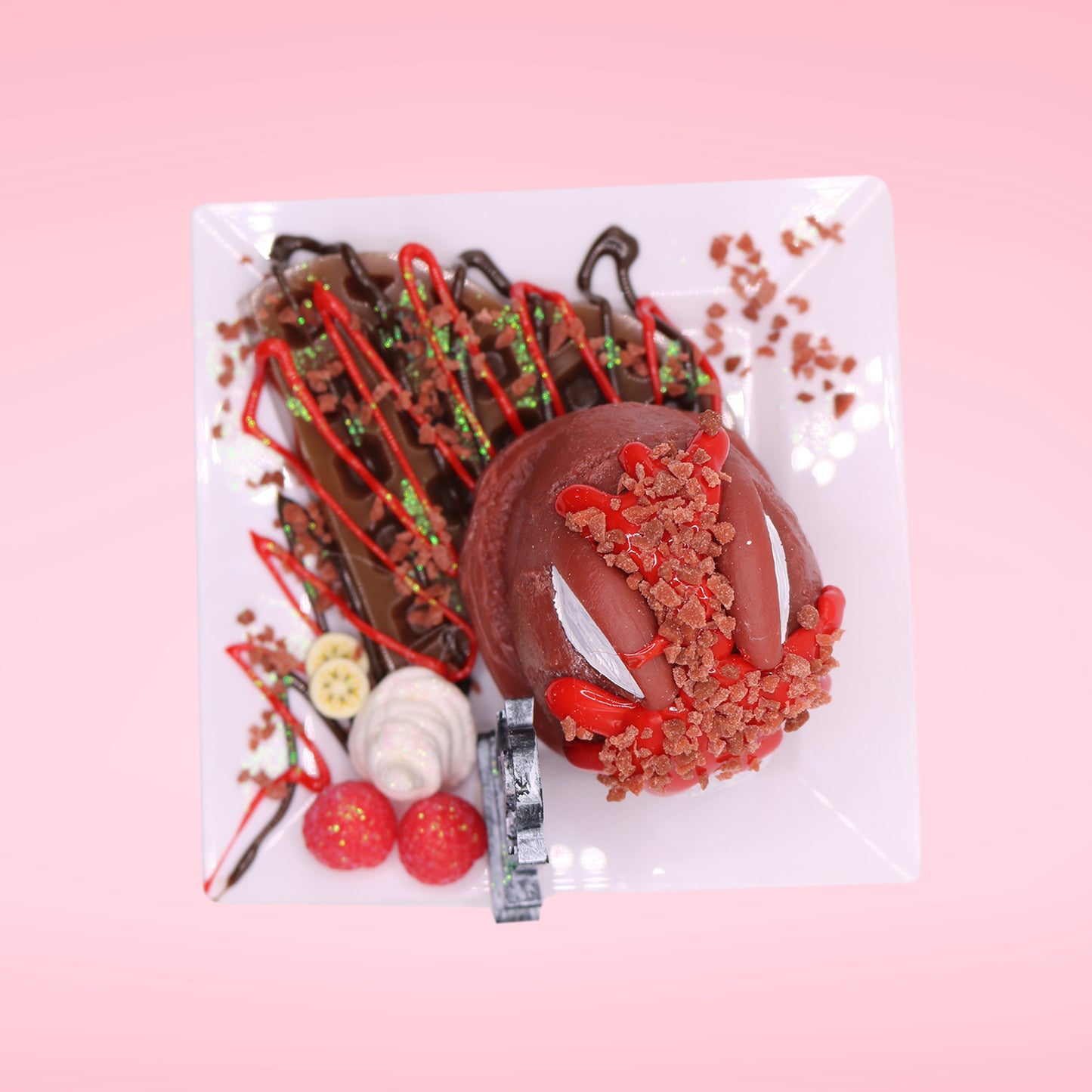 Death By Chocolate Waffle Bunny