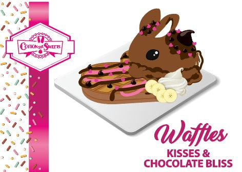 Kisses & Chocolate Bliss Waffle Bunny