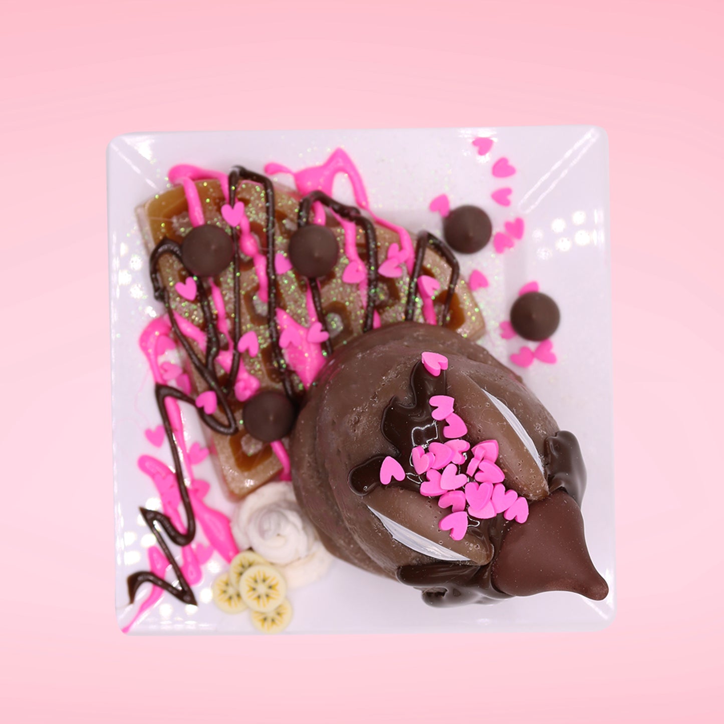 Kisses & Chocolate Bliss Waffle Bunny