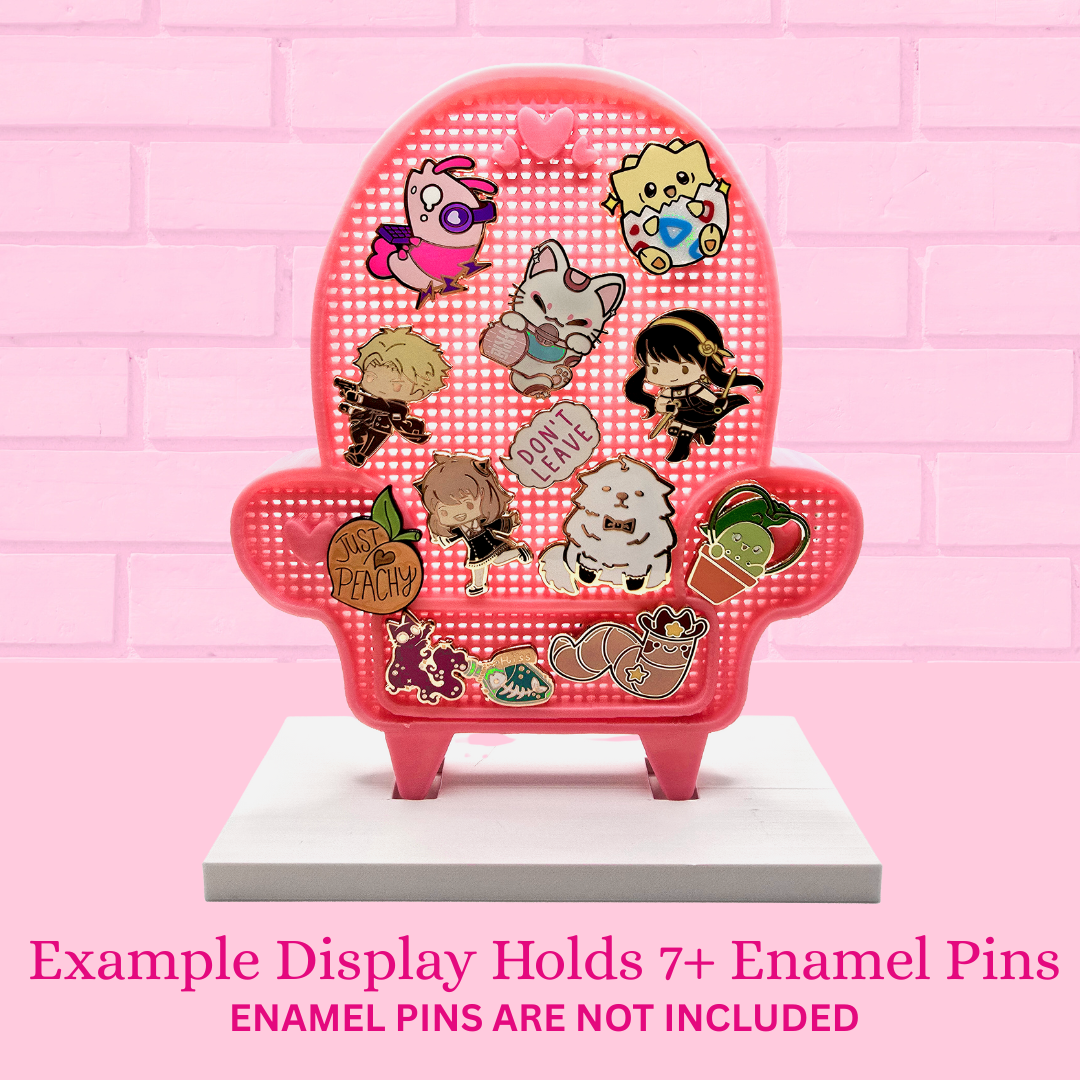 Sofa- Enamel Pin Display Boards- Desk Size- 3 Colors