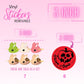 Vinyl Ice Cream Bunny Sweets and Junk Food 3 inch Stickers