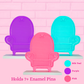 Sofa- Enamel Pin Display Boards- Desk Size- 3 Colors
