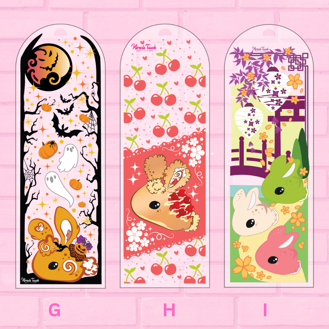 Bookmarks- Clear Acrylic