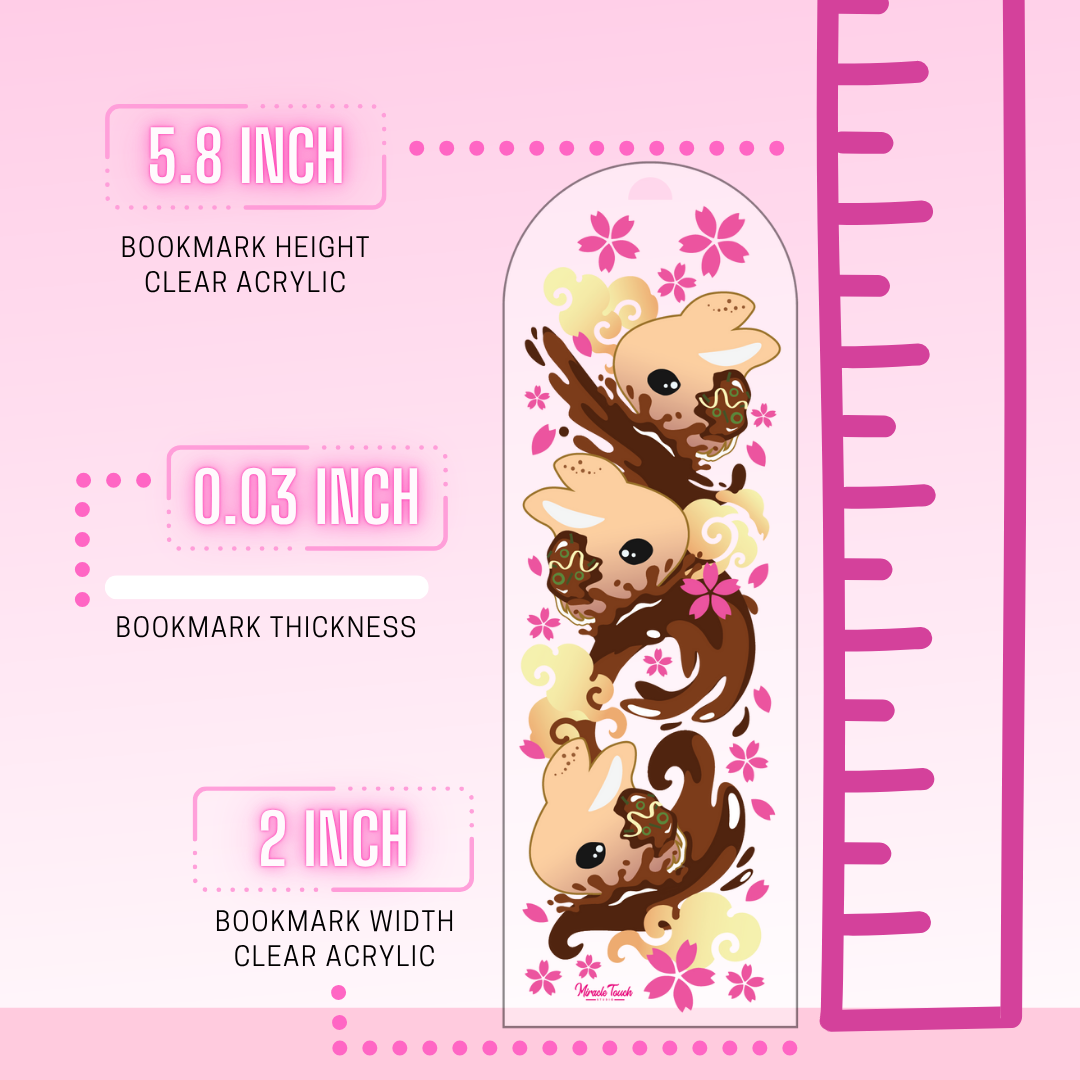 Bookmarks- Clear Acrylic