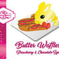 Butter Touch Waffle Strawberry-Chocolate Bunny