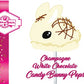 Champagne White Chocolate Candy Bunny Pop