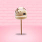Champagne White Chocolate Candy Bunny Pop