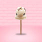 Champagne White Chocolate Candy Bunny Pop