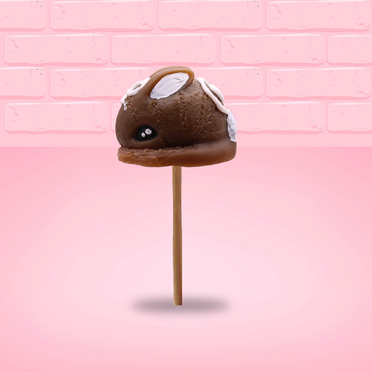 Chocolate with Spiral Candy Bunny Pop