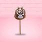 Chocolate with Spiral Candy Bunny Pop