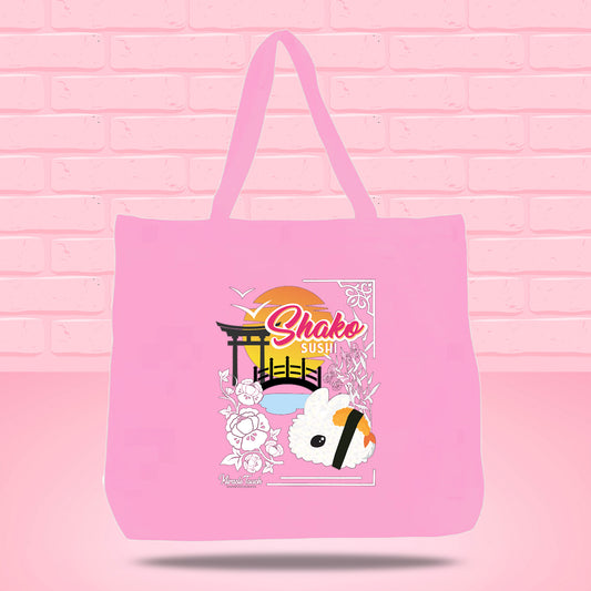 Fried Shrimp Sushi Bunny Design Tote Bag