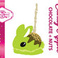 Candy Green Apple Bunny Pop- Chocolate & Nuts