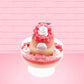 Santa Cookie Crumble Bunny Dish Sundae