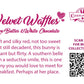 Butter Touch Red Velvet Waffle Bunny