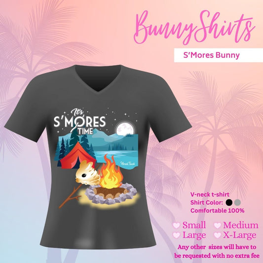 Bunny T-Shirts-  S'More Bunny