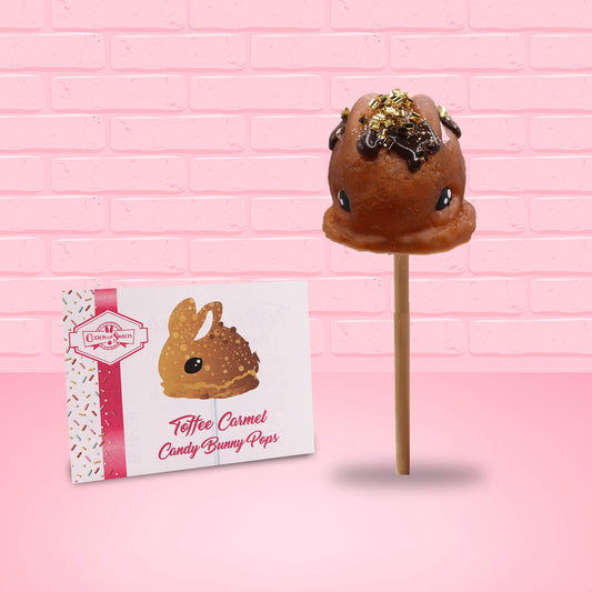 Toffee Carmel Candy Bunny Pop