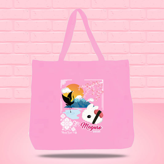 Tuna Sushi Bunny Design Tote Bag