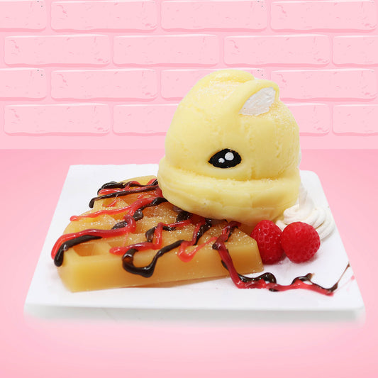 Butter Touch Waffle Strawberry-Chocolate Bunny