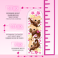 Diagram of the bookmark is shown, with the height of the bookmark being 5.8 inches, 0.03 thickness, and 2 inches in width. The image shows a scale next to the bookmark for reference. 