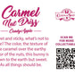 The back of the character card reads: Candy Apple Caramel + Nuts, Sweet and sticky, what's not to love? The color, the texture of the caramel over the earthy flavor of the nuts, this bunny is down to the earth but sweet. As all things should be.