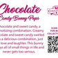 The back of the character card reads: Chocolate Candy Bunny Pops, Chocolate and sweet candy, a hypnotizing combination.  Creamy chocolate and sweet candy swirled in is a delicious combination, just like love and laughter. This bunny enjoys all of the small things in life and never gets too serious.