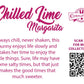 The back of the character card reads Chilled Lime Margarita, Always chills, never shaken, this bunny enjoys life slowly and takes her time to enjoy the little things. Sure life may have some salty times, but that just makes the good times that much sweeter. A QR code is available to be scanned for more collectibles as well as the cotton tails logo.
