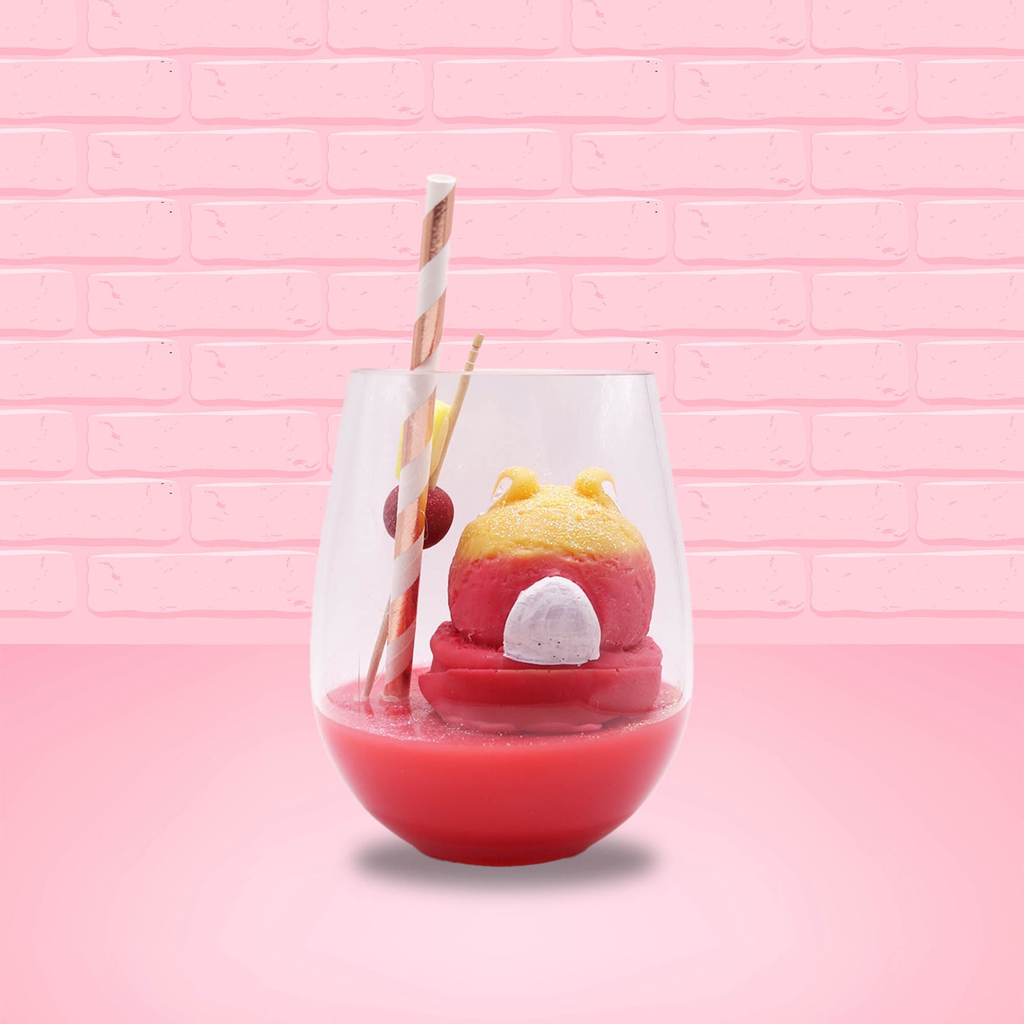 The view is from the back of the figure.