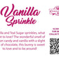 The back of the character card back reads Vanilla Sprinkle, Vanilla and Teal Sugar sprinkles, what is not to love? The wonderful smells of cotton candy and vanilla with a slight hint of chocolate, this bunny is sweet to love and to be around! A QR code is available to be scanned for more collectibles as well as the cotton tails logo.