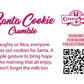 The back of the character card reads: Santa Cookie Crumble, Naughty or Nice, everyone leaves out cookies for Santa. A simple gesture to bring hope in the morning that all enjoy. Don’t forget the milk too. A QR code is available to be scanned for more collectibles as well as the cotton tails logo.
