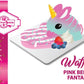 The front of the character card with the digital artwork is shown.