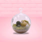 The back of the figure is shown.