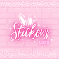 Sticker 3 inch banner